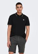 Fletcher Cotton Polo - Black image