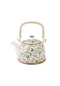 Floral Ceramic Teapot With Infuser - Multi