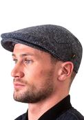 Donegal Tweed Cap - Blue