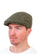 Donegal Tweed Cap - Green