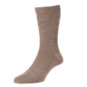 Softop Botany Wool Rich Diabetic Socks - Taupe image