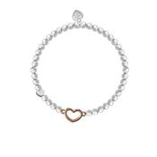 Sweet 16 Heart Bracelet - Silver