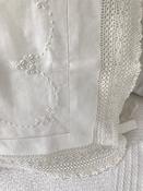 Hand Embroidered Linen Cloth — Sheelin Lace