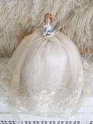Porcelain Lady with Antique Lace Gown — Sheelin Lace