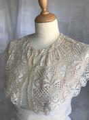 Amazing Antique Bobbin Lace Collar — Sheelin Lace