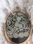 Framed Antique Carrickmacross Lace — Sheelin Lace