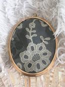 Framed Antique Carrickmacross Lace — Sheelin Lace