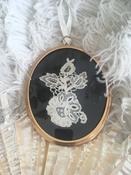Framed Antique Youghal Needlelace — Sheelin Lace
