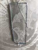 Antique Needlelace Applique Glass Mobile — Sheelin Lace