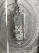 Antique Bobbin Lace Glass Mobile — Sheelin Lace