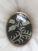Framed Antique Applique Lace — Sheelin Lace
