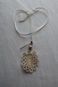 Antique Irish Crochet Clip On Motif — Sheelin Lace