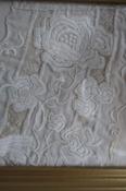 Framed Antiquw Whitework Embroidery — Sheelin Lace