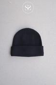 Boii Black Knitted Beanie Hat - Busse image