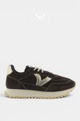 Victoria Brown Suede Sporty Trainers - 1157118