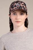 Flotte Leopard Print Peaked Cap - Luxembourg image