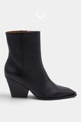 Angel Alarcon Black Pointed Toe Boot - Mirette 26580 image