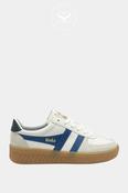 GOLA WHITE/BLUE CHUNKY GUM SOLE TRAINERS GRANDSLAM
