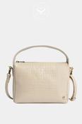 Depeche Sand Croc Effect Cross-Body Handbag 17114 image