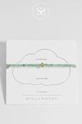 ESTELLA BARTLETT GREEN ADVENTURINE BEADED BRACELET EBB6883G
