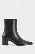 Vagabond Black Pointed Toe Ankle Boots Giselle  5854-001-20 image