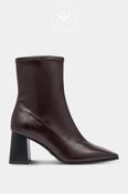 Tamaris Burgundy Pointed Toe Ankle Boots 1-25317-47 image