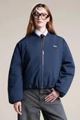 FLOTTE NAVY WATERPROOF BOMBER JACKET ALESIA