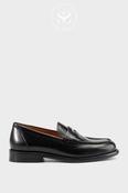Vagabond Black Leather Loafers - Linn 6036-004 image