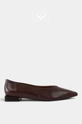 Angel Alarcon Brown Leather Ballet Flats - Nayu 26504