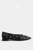 Angel Alarcon Black Studded Pumps - Hope 26507