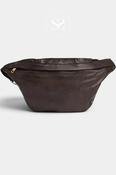 Depeche Chocolate Brown Leather Bumbag - 15822 image