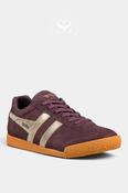 Gola Plum &amp; Gold Trainers - Harrier CLB156LT image