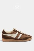 Gola Brown Retro Trainers - Firefly CLB577FT image