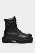 Nero Giardini Black Chunky Lace-up Boots - I618063D image