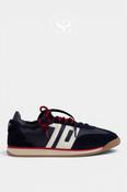 Back 70 Navy Slim Retro Trainers - Rocket image