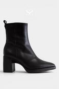 Wonders Black Pointed Heeled Ankle Boots - L-1601 image