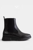 Wonders Black Chelsea Ankle Boots - A-4422 image