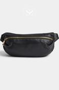 Depeche Black Leather with Gold Hardware Bumbag - 17058 image