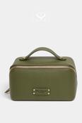 Alice Wheeler Olive Green Mini Train Case - Kensington (M) image