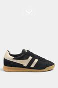 Gola Retro Black &amp; Gold Trainers - Tornado CLB623BH image
