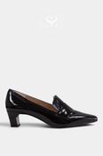 Unisa Black Patent Low Heel - Kazka image