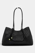 Katie Loxton Black Braided Shoulder Tote Bag - Nova