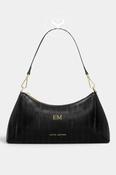 Katie Loxton Black Eel Small Shoulderbag - Miley