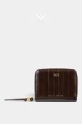 Katie Loxton Slim Jewellery Case - Chocolate Brown