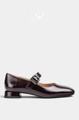 Unisa Chocolate Brown Mary Jane Pumps - Culver