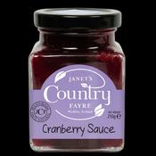 Janet's Country Fayre Cranberry Sauce - 180g image