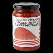 Prunotto Organic Crushed Tomatoes With Garden Vegetables - 340g image