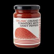 Prunotto Organic Crushed Tomatoes With Sweet Peppers - 340g image