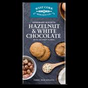 West Cork Biscuit Co. Roasted Hazelnut &amp; White Chocolate Biscuit - 195g image