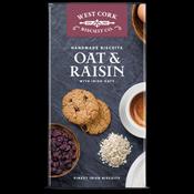 West Cork Biscuit Co. Oat &amp; Raisin Biscuit - 175g image